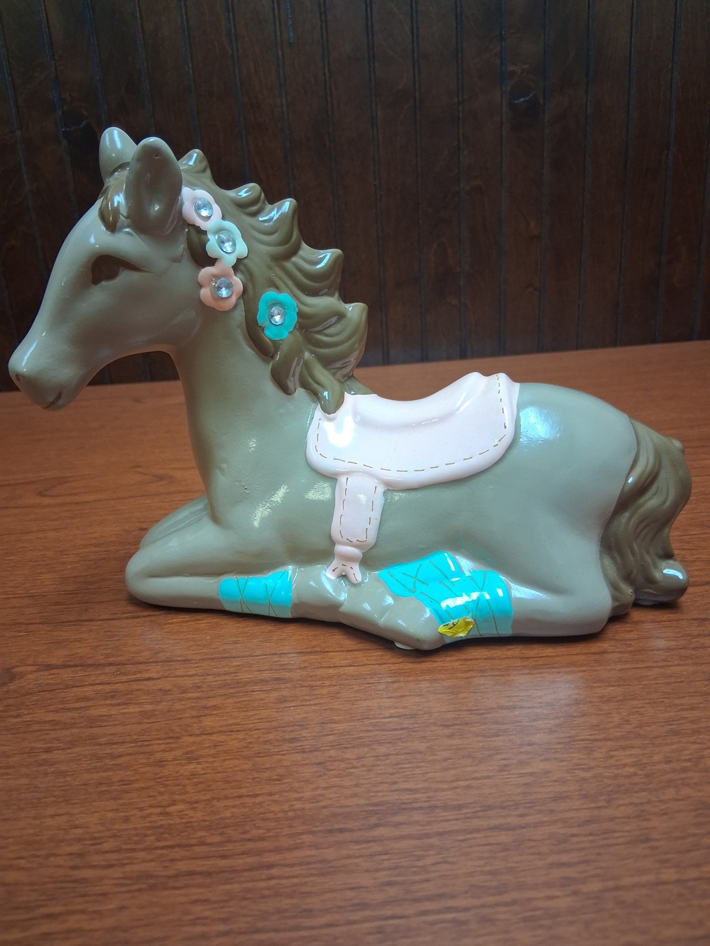 Target Circo Retired "Pretty Pony" Ceramic Horse Coin Bank